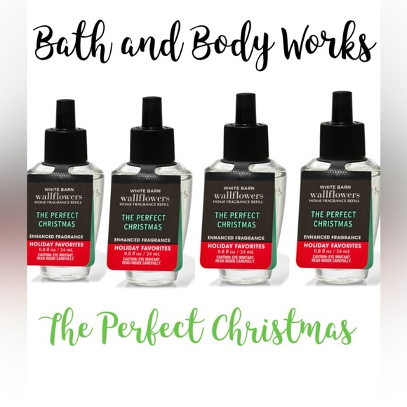 Bath And Body Works The Perfect Christmas Wallflowers Fragrance Refill x4 - Picture 1 of 1